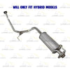 2006–2011 Honda Civic 1.3L Exhaust Resonator Pipe | FOR HYBRID MODELS