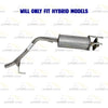 2006–2011 Honda Civic 1.3L Exhaust Resonator Pipe | FOR HYBRID MODELS