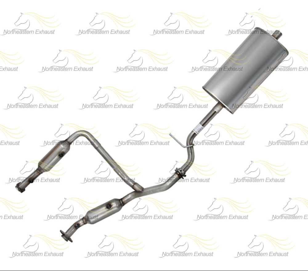 2006-2010 Ford Explorer 4.0L Exhaust Catalytic Converter, Intermediate Pipe and Muffler | EPA Approved