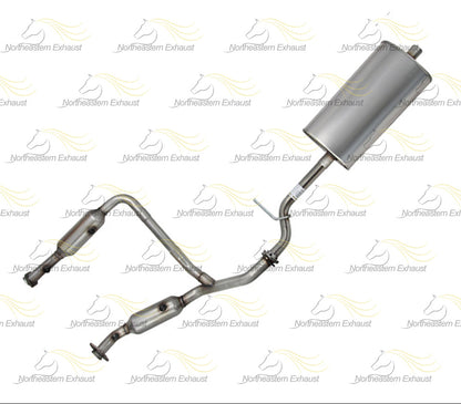 2006-2010 Ford Explorer 4.0L Exhaust Catalytic Converter, Intermediate Pipe and Muffler | EPA Approved