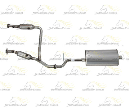 2006-2010 Ford Explorer 4.0L Exhaust Catalytic Converter, Intermediate Pipe and Muffler | EPA Approved