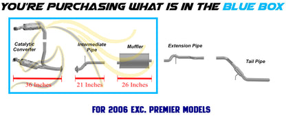2006-2010 Mercury Mountaineer 4.0L Exhaust Catalytic Converter, Intermediate Pipe and Muffler | EPA Approved