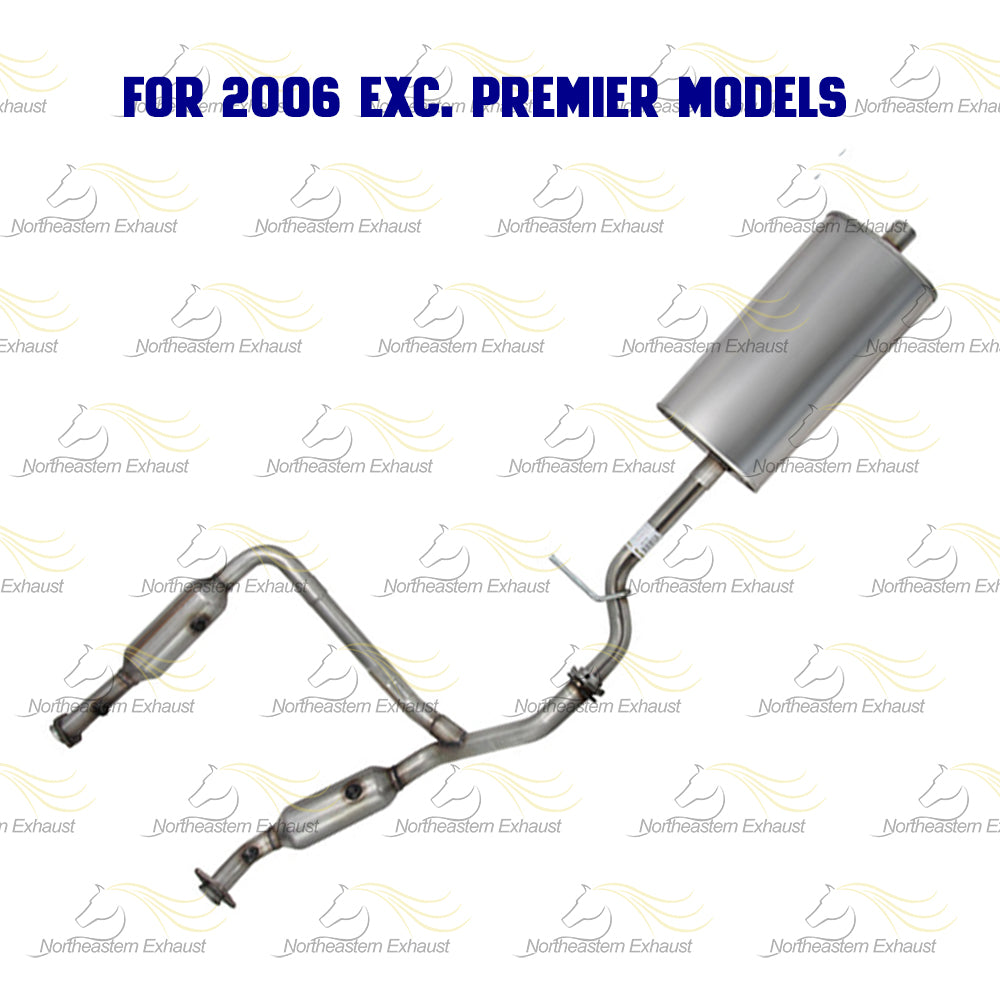 2006-2010 Mercury Mountaineer 4.0L Exhaust Catalytic Converter, Intermediate Pipe and Muffler | EPA Approved