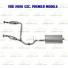 2006-2010 Mercury Mountaineer 4.0L Exhaust Catalytic Converter, Intermediate Pipe and Muffler | EPA Approved