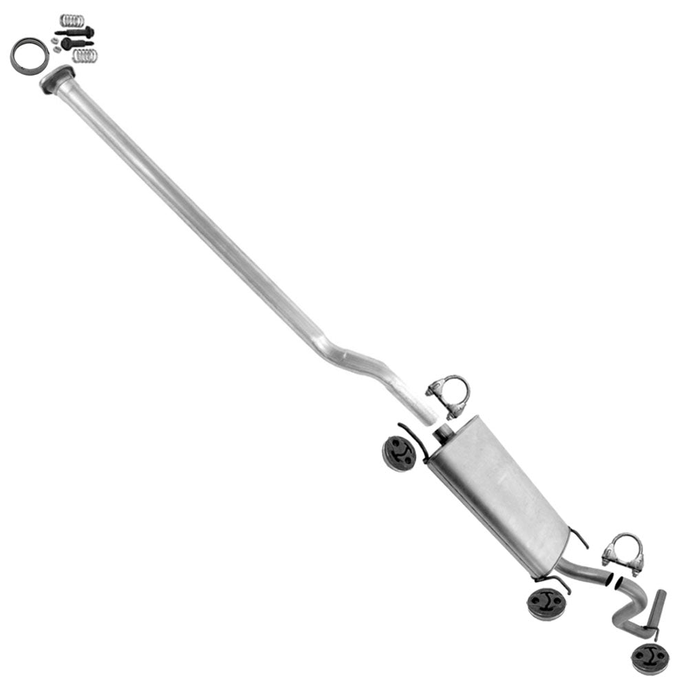 2005-2012 Toyota Tacoma 4.0L 140.9in WB Exhaust Muffler & Intermediate Pipe Kit
