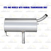 2007-2011 Jeep Patriot 2.4L 4WD Complete Exhaust System Kit | EPA Approved
