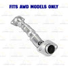 2014-2019 Mitsubishi Outlander 2.4L AWD Direct-fit Exhaust Front Pipe