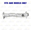 2014-2019 Mitsubishi Outlander 2.4L AWD Direct-fit Exhaust Front Pipe