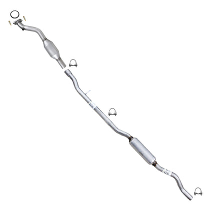 2007-2017 Jeep Compass 2.4L 4WD Rear Exhaust Catalytic Converter & Resonator | EPA Approved