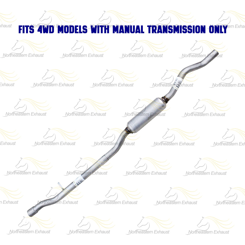 2007-2017 Jeep Compass 2.4L 4WD Rear Exhaust Catalytic Converter & Resonator | EPA Approved