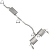 Exhaust Resonator Pipe and Pair of Muffler for 2007-2010 Ford Edge 3.5L | 2007-2010 Lincoln MKX 3.5L