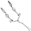 Pair of Catalytic Converter and Y Pipe for 2003-2011 Mercury Grand Marquis 4.6L | 2003-2011 Ford Crown Victoria 4.6L