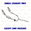 Pair of Catalytic Converter and Y Pipe for 2003-2011 Mercury Grand Marquis 4.6L | 2003-2011 Ford Crown Victoria 4.6L