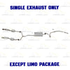 Complete Exhaust System for 2003-2011 Grand Marquis/Crown Victoria 4.6L