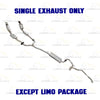 Complete Exhaust System for 2003-2011 Grand Marquis/Crown Victoria 4.6L