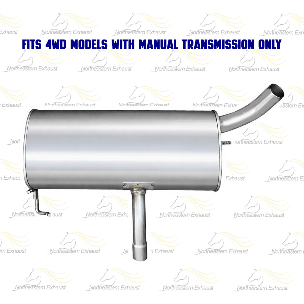 2007-2011 Jeep Patriot 2.4L Rear Catalytic Converter Exhaust System Kit | EPA Approved | 4WD Manual