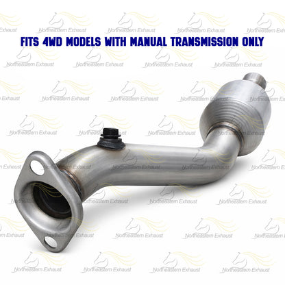 2007-2011 Jeep Compass 2.4L Rear Catalytic Converter Exhaust System Kit  | EPA Approved | 4WD Manual