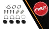2008-2010 Subaru Impreza 2.5L Rear Catalytic Resonator & Pair of Mufflers Kit | EPA Approved | Non-Turbo Sedan
