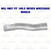 Stainless Steel Intermediate Pipe fits: 2003-2008 Dodge Ram 3500 5.7L 140.5" WB