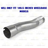Stainless Steel Exhaust Intermediate Pipe for 2003-2009 Dodge Ram 2500 5.7L 140.5" WB