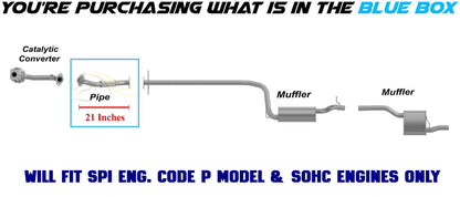 2000-2004 Ford Focus 2.0L Exhaust Pipe