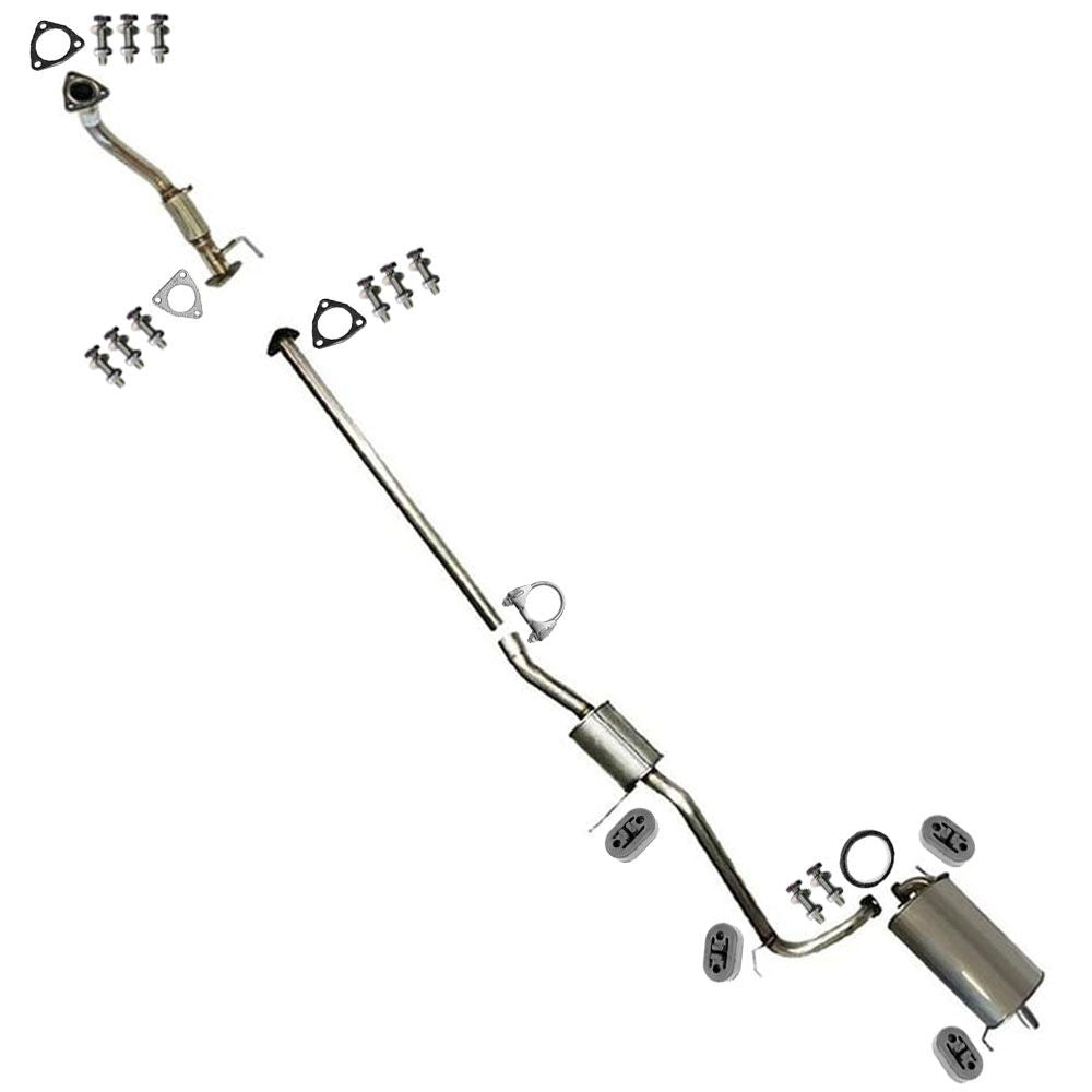 1998-2002 Honda Accord 2.3L Exhaust Pipe, Resonator and Muffler