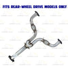 2006–2008 Infiniti M35 3.5L RWD Pair of Exhaust Catalytic Converters with Y Pipe Exhaust Kit | EPA Approved