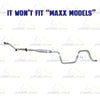 2004 Chevrolet Malibu 3.5L Exhaust Y Pipe, Resonator Pipe and Intermediate Pipe | Not fit to MAXX trim models