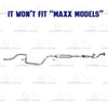 2004 Chevrolet Malibu 3.5L Exhaust Y Pipe, Resonator Pipe and Intermediate Pipe | Not fit to MAXX trim models