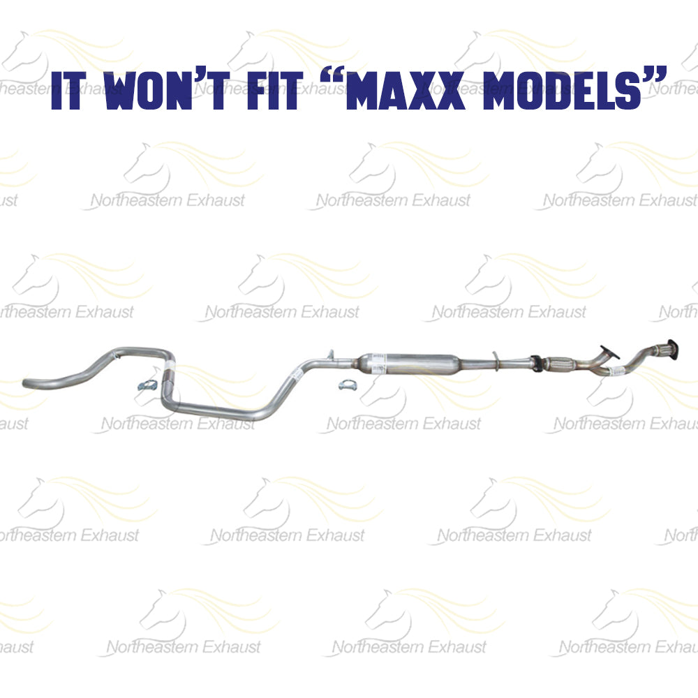 2004 Chevrolet Malibu 3.5L Exhaust Y Pipe, Resonator Pipe and Intermediate Pipe | Not fit to MAXX trim models