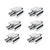Pack of 6 Single Chamber Performance Race Exhaust Mufflers 2.5" Center