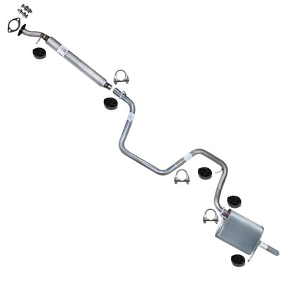 2008 Chevrolet Malibu 3.5L Exhaust Resonator, Intermediate Pipe and Muffler