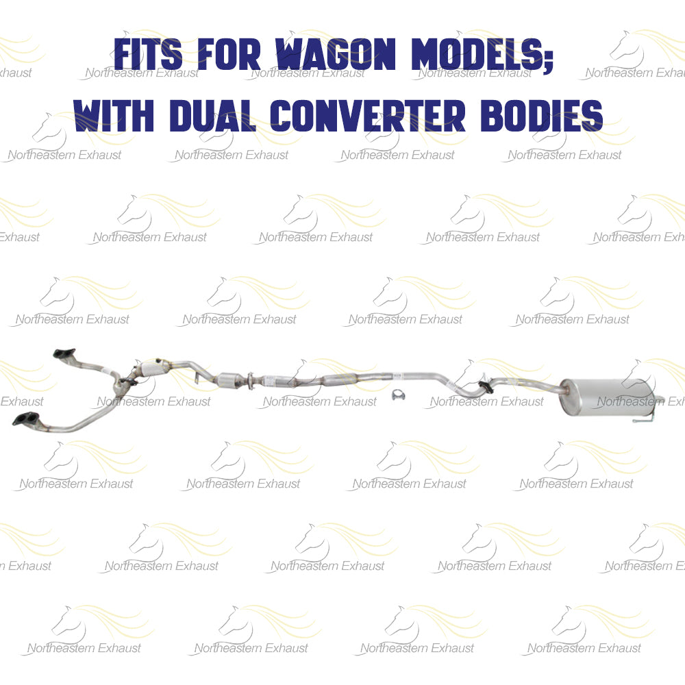 2001-2004 Subaru Outback 2.5L Complete Exhaust System Kit - For Wagon (54601)