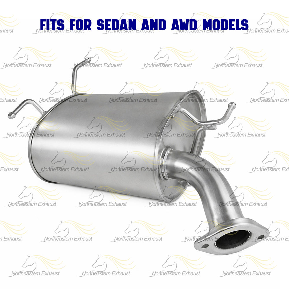2004 Infiniti G35 3.5L Direct-Fit Exhaust Rear Muffler Assembly