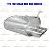 2004 Infiniti G35 3.5L Direct-Fit Exhaust Rear Muffler Assembly