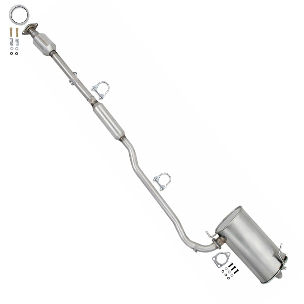 2014-2019 Mitsubishi Outlander 2.4L Catalytic with Resonator & Rear Muffler Exhaust Kit - EPA Approved