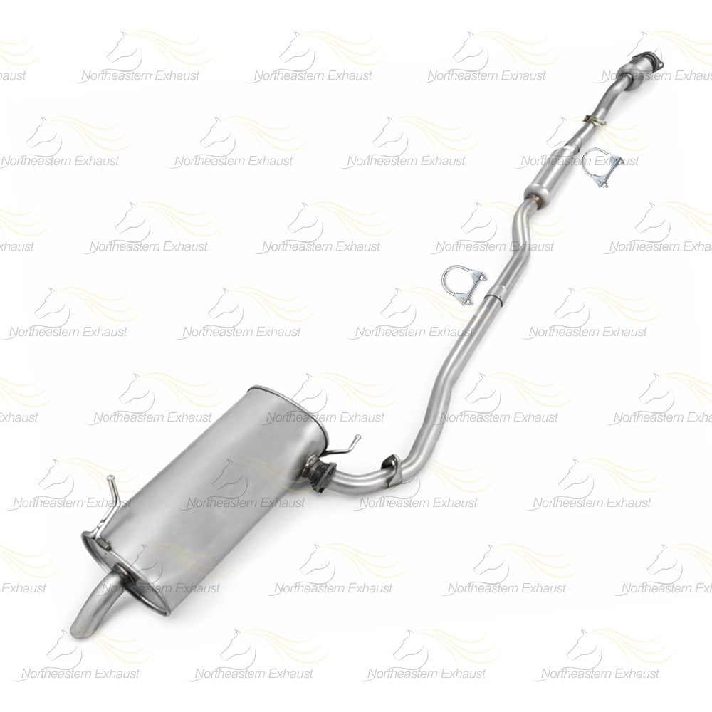 2014-2019 Mitsubishi Outlander 2.4L Catalytic with Resonator & Rear Muffler Exhaust Kit - EPA Approved