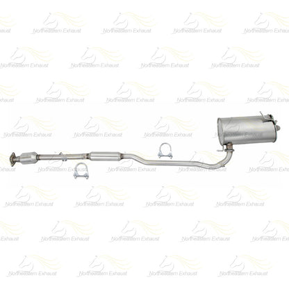 2014-2019 Mitsubishi Outlander 2.4L Catalytic with Resonator & Rear Muffler Exhaust Kit - EPA Approved