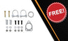 2014-2019 Mitsubishi Outlander 2.4L Catalytic with Resonator & Rear Muffler Exhaust Kit - EPA Approved