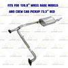 2007-2019 Nissan Frontier 4.0L Exhaust Muffler Assembly Kit