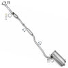 2014-2019 Mitsubishi Outlander 2.4L Front Pipe Catalytic & Muffler Kit - EPA Approved