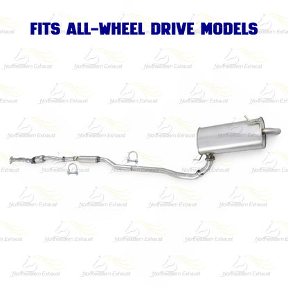 2014-2019 Mitsubishi Outlander 2.4L Front Pipe Catalytic & Muffler Kit - EPA Approved