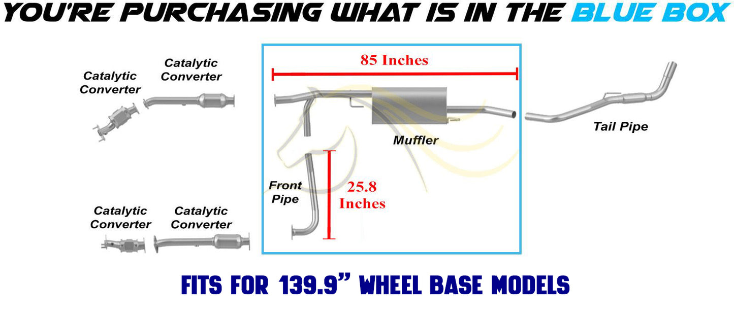2009-2012 Suzuki Equator 4.0L Exhaust Muffler Assembly