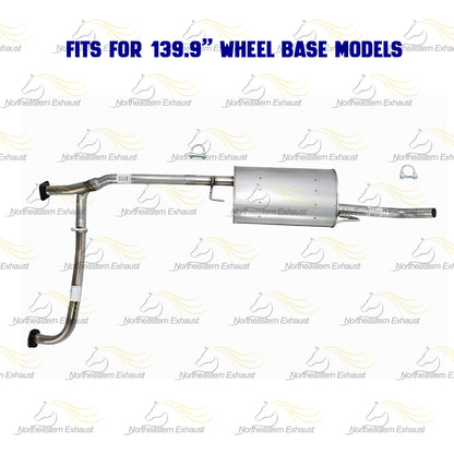 2009-2012 Suzuki Equator 4.0L Exhaust Muffler Assembly
