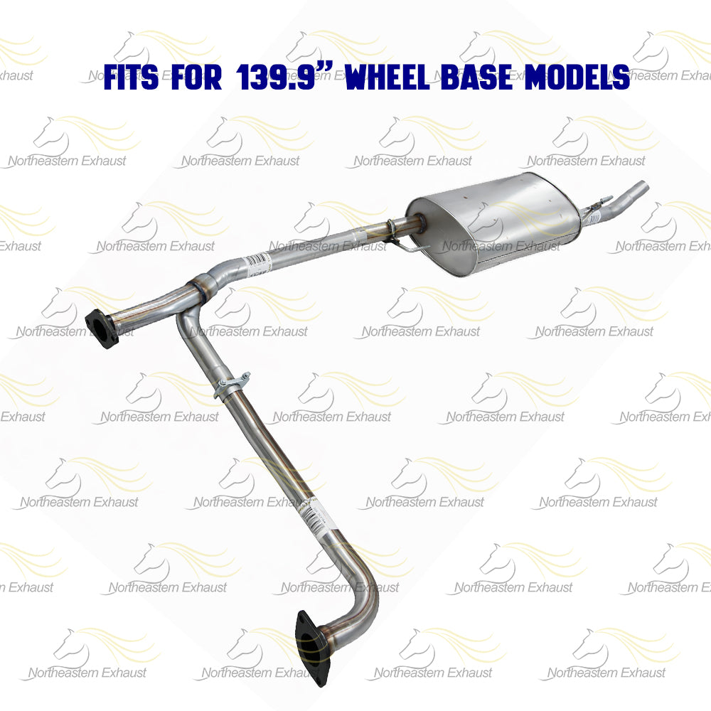 2009-2012 Suzuki Equator 4.0L Exhaust Muffler Assembly