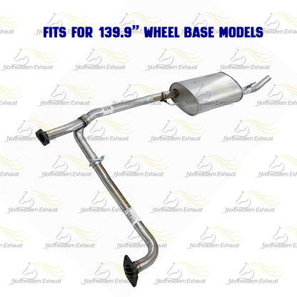 2009-2012 Suzuki Equator 4.0L Exhaust Muffler Assembly