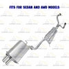 2004 Infiniti G35 3.5L Direct Fit Y-Pipe Center and Rear Muffler Exhaust Kit