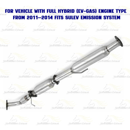 2011-2015 Hyundai Sonata 2.4L Front Pipe w/ Catalytic & Intermediate Pipe Kit - EPA Approved
