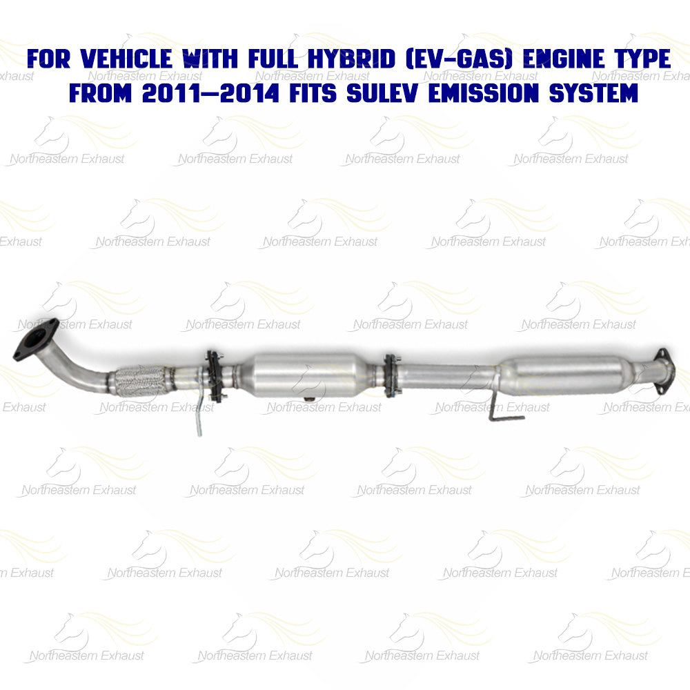 2011-2015 Hyundai Sonata 2.4L Front Pipe w/ Catalytic & Intermediate Pipe Kit - EPA Approved
