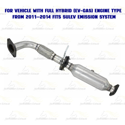 2011-2015 Hyundai Sonata 2.4L Front Pipe and Catalytic Converter Kit - EPA Approved